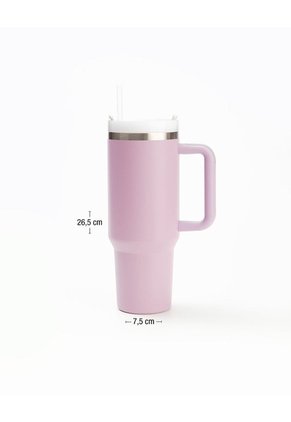 Termo Pitillo Térmico Rosado 1.100ml
