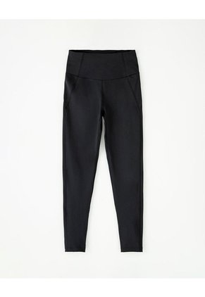 Legging Deportivo Secado Rápido Negro Mujer Negro