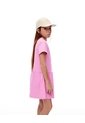 Vestido Corto Algodón Rosa Niña Rosa de Gef