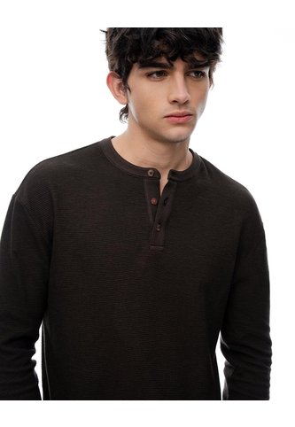 Camibuzo Regular Algodón Negro Hombre Cafe Gef