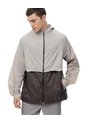 Chaqueta Regular Rompevientos Taupe Bloques Hombre Marron Claro de Gef