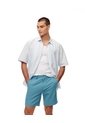 Bermuda Regular Drill Algodón Azul Hombre Azul de Gef