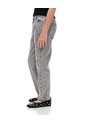 Jean Mom Tiro Medio Brillos Gris Niña Azul de Gef