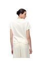 Polo Regular Tejido De Punto Blanca Mujer Blanco de Gef