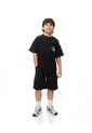 Bermuda Regular Denim Negro Niño Azul de Gef