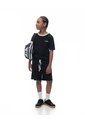 Camiseta Regular Manga Corta Negra Niño Negro de Gef