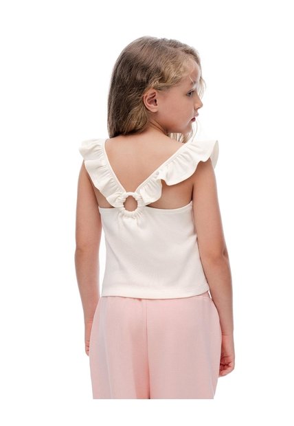 Camiseta Regular Blanca Blanco