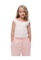 Camiseta Regular Blanca Blanco de Gef