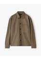 Camisa Overshirt Algodón Habana Hombre Marron de Gef