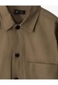 Camisa Overshirt Algodón Habana Hombre Marron de Gef