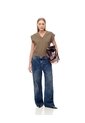 Chaleco Oversize Tejido Café Mujer Cafe de Gef