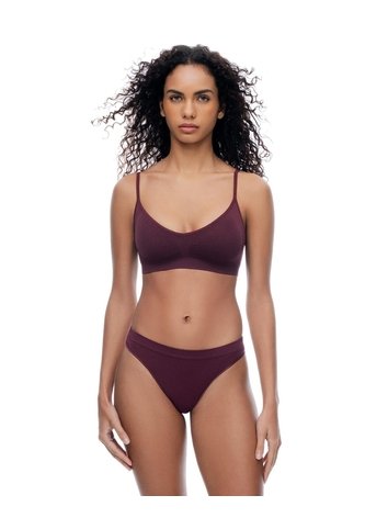 Panty Tipo Tanga Seamless Tiro Medio X3unds Surtido Mujer Multicolor Gef