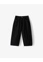 Jean Baggy Tiro Medio Negro Mujer Negro de Gef