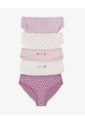 5 Pantys Clasico Punto Tiro Medio Surtido Niña Multicolor de Gef