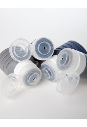 Set Botellas De Silicona Para Viaje X4unds Surtidos Mujer