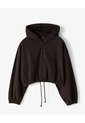 Chaqueta Regular Algodón Chocolate Mujer Chocolate de Gef