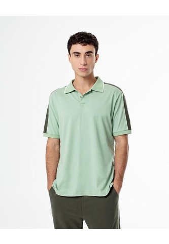 Polo Relax Algodón Verde Hombre Verde Gef