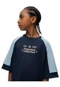 Camiseta Regular Estampada Niño Azul de Gef