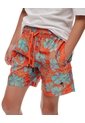 Pantaloneta De Baño Estampada Niño Naranja de Gef