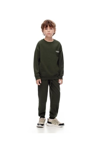Jogger Regular Verde Niño Verde Gef