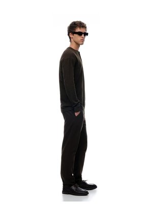 Pantalón Slim Café Hombre Cafe