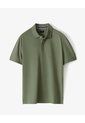 Polo Slim Algodón Verde Hombre Verde de Gef