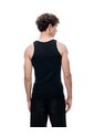 Camisilla Slim Algodón Negra Hombre Negro de Gef
