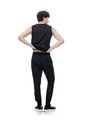 Jogger Relaxed Tiro Medio Negro Hombre Negro de Gef