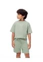 Conjunto Camiseta + Bermuda Verde Niño Verde de Gef