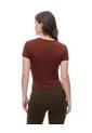 Camiseta Deportiva Secado Rápido Café Mujer Cafe de Gef