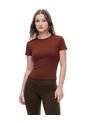 Camiseta Deportiva Secado Rápido Café Mujer Cafe de Gef