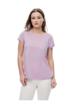 Camiseta Deportiva Secado Rápido Rosada Mujer Rosa