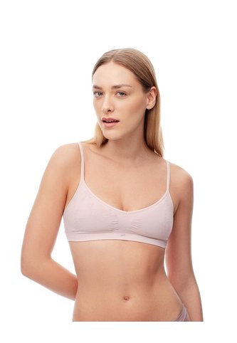 Top Soporte Medio Seamless Palo Rosa Mujer Rosa Claro Gef