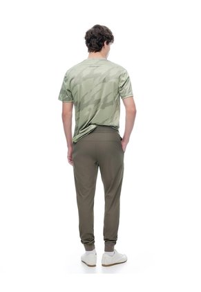 Jogger Relaxed Tiro Medio Café Hombre Cafe