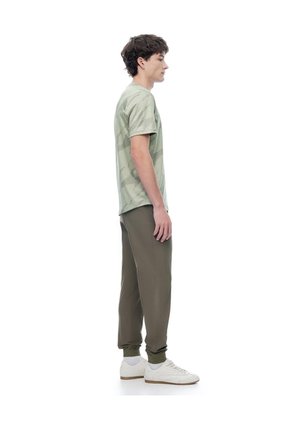Jogger Relaxed Tiro Medio Café Hombre Cafe