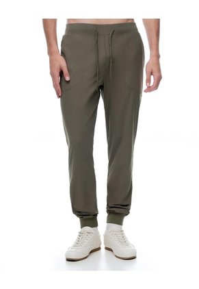Jogger Relaxed Tiro Medio Café Hombre Cafe