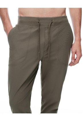 Jogger Relaxed Tiro Medio Café Hombre Cafe
