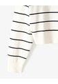 Buzo Tipo Polo Regular Rayas Mujer Blanco de Gef