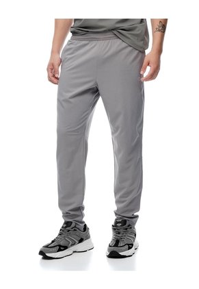 Jogger Relaxed Tiro Medio Taupe Hombre Marron