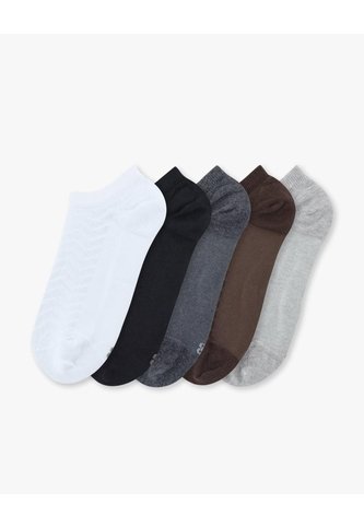 Medias Mujer Tobillera Corta Pack X5 Surtido Gef