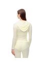Cardigan Ted Punto Calado Amarilla Mujer Amarillo de Gef