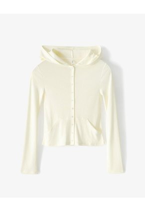 Cardigan Ted Punto Calado Amarilla Mujer Amarillo