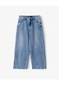 Jean Loose Tiro Medio índigo Azul Oscuro de Gef