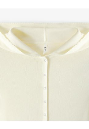 Cardigan Ted Punto Calado Amarilla Mujer Amarillo
