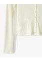 Cardigan Ted Punto Calado Amarilla Mujer Amarillo de Gef