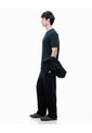 Jogger Tiro Medio Negra Hombre Negro de Gef