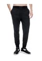 Jogger Relaxed Tiro Medio Negro Hombre Negro de Gef