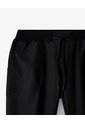 Jogger Relaxed Tiro Medio Negro Hombre Negro de Gef