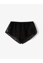 Short De Pijama Ojalillo Negro Mujer Negro de Gef