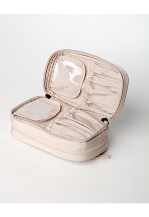 Estuche Organizador Beige Mujer